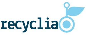 Logotipo de la plataforma medioambiental Recyclia