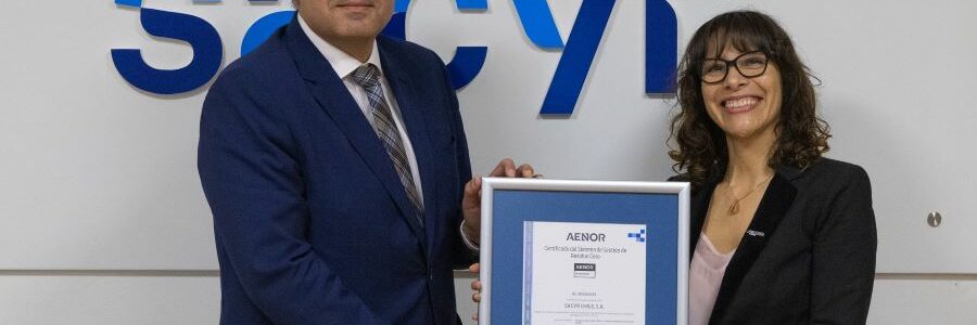 Sacyr obtiene la certificación Residuo Cero de Aenor en la construcción de un hospital en Chile