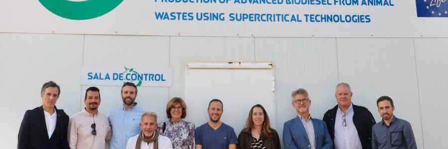 El proyecto Life Superbiodiesel consigue producir cinco toneladas de biodiésel anuales a partir de grasa animal