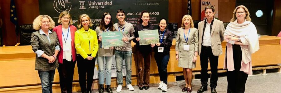 WAS y la Universidad de Zaragoza premian el talento joven al servicio de la economía circular