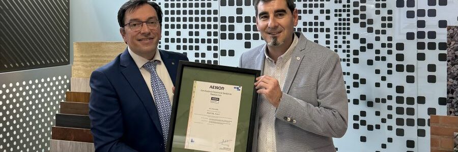 Alucoil obtiene el certificado Residuo Cero de Aenor en la fabricación de paneles de aluminio