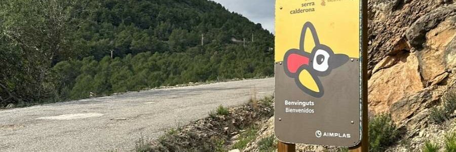 800 kilos de plástico reciclado para la señalética del Parque Natural de Sierra Calderona